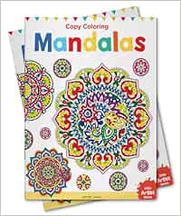 Little Artist Series Mandala: Copy Colour Books