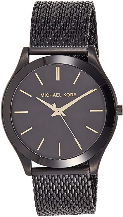 Michael Kors Men's Slim Runway Quartz Watch with Stainless Steel Strap