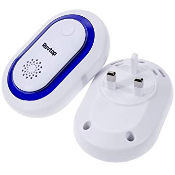 Rovtop Electronic Mice/Rat/Pest/Insect Repellents, 2 Packs Ultrasonic Mice Rats Control Plug in Repellent Rodents Control, Safe Mice Defense for Home, Ware-House, Hotel, Restaurant, Office