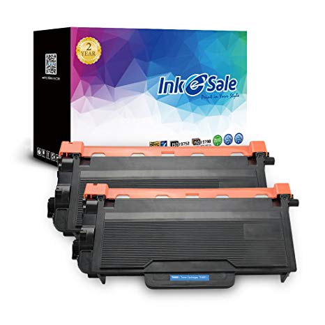 INK E-SALE Compatible Brother TN850 Brother TN820 Toner Cartridge for use with HL-L6200DW, HL-L6200DWT, HL-L5200DWT, HL-L6300DW, MFC-L5700DW, MFC-L5800DW, 2 Pack