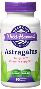 Oregon's Wild Harvest Organic Astragalus Supplement, 90 Count (Pack of 3)