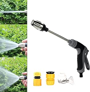 Turbowasher - Power High-Pressure Cleaner for Every Garden Hose, Turbowasher for Garden Hose, My Garden Friend Pressure Washer, Pressure Washer for Garden Hose, with Accessories, for 1/2" Pipe-1pcs