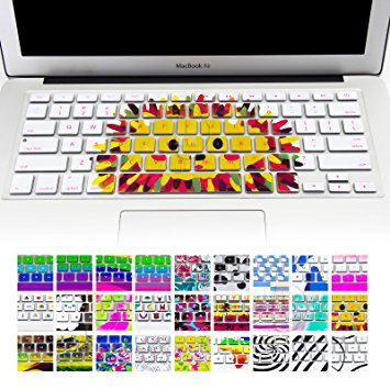 Allytech(TM) Keyboard Cover Silicone Skin for MacBook Pro 13" 15" 17" (with or w/out Retina Display) iMac and MacBook Air 13" (Funny Hedgehog)