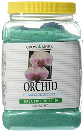 Grow More 7517 Urea Free Orchid 20-10-20 Fertilizer, 3-Pound