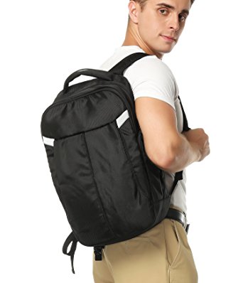 MIER College School Backpack Men Travel Business Laptop Backpack