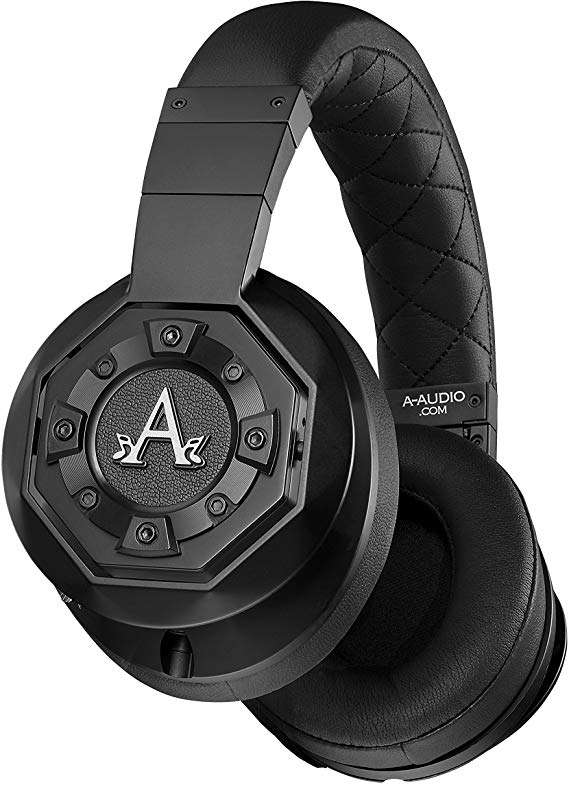 A-Audio A02 Legacy Over-Ear Headphone, Matte Phantom Black