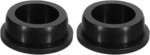 uxcell 2 Pcs Black Plug Holes, Waterproof Rubber Button Plug for 38mm / 1.5" Hole