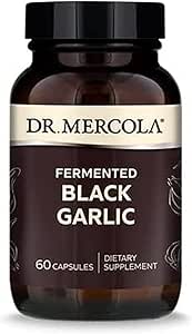 Dr Mercola Fermented Black Garlic | 60 Capsules