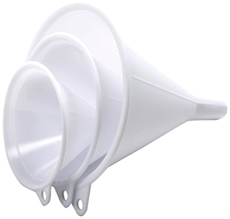 Norpro 3-Piece Plastic Funnel Set