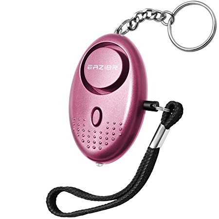Self-Defense Personal Alarm Keychain, Eazior 140DB Emergency Security Alarms Self-Defense Alarm with LED Light for Women, Kids, Girls Elderly Safety Sound Keychain