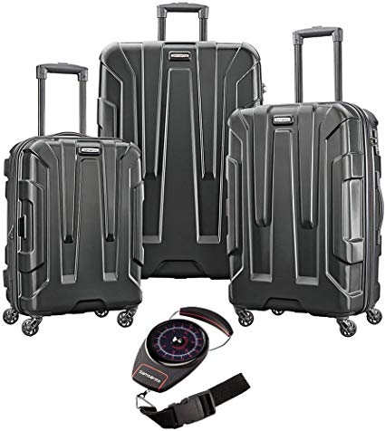 Samsonite 102691-1041 Centric 3pc Nested Hardside Luggage Set with Luggage Scale