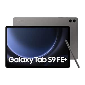 Samsung Galaxy Tab S9 FE  31.50 cm (12.4 inch) Display, RAM 8 GB, ROM 128 GB Expandable, S Pen in-Box, Wi-Fi, IP68 Tablet, Gray