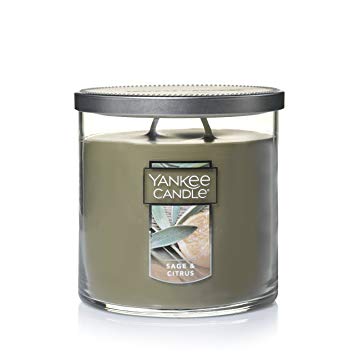 Yankee Candle Medium 2-Wick Tumbler Candle, Sage & Citrus