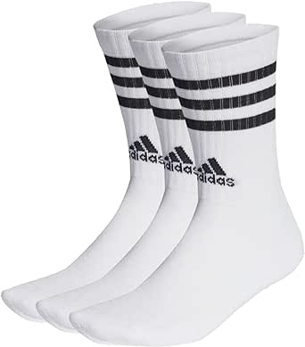 adidas Unisex 3-stripes Cushioned Crew Socks 3 Pairs Crew Socken (3er Pack)