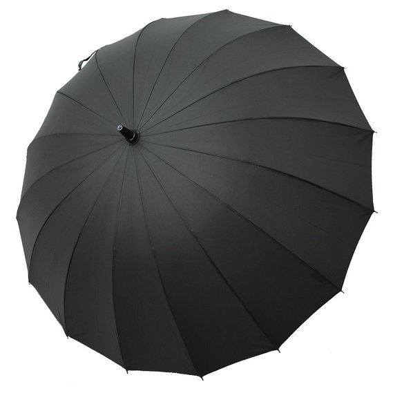 Saiveina 47Inch Auto Open Straight Strong Umbrella 190T Fiber Waterproof Windproof Sports Umbrella 16 Ribs