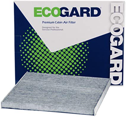 EcoGard XC10219C Premium Cabin Air Filter with Activated Carbon Odor Eliminator Fits Infiniti QX60 2014-2020, JX35 2013 | Nissan Altima 2013-2018, Pathfinder 2013-2019, Murano 2016-2020