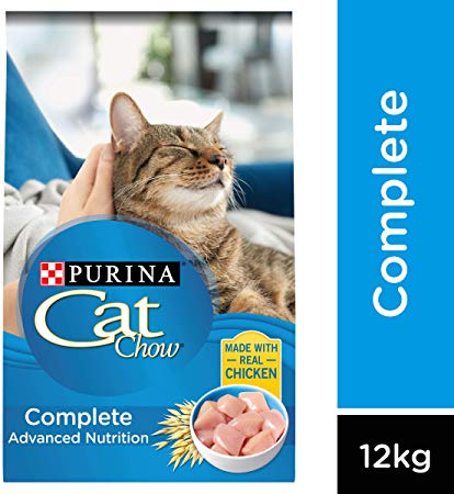 Cat Chow Complete Dry Cat Food, Advanced Nutrition for All Cats 12 kg