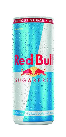 Red Bull Energy Drink, Sugarfree, 250 ML Can