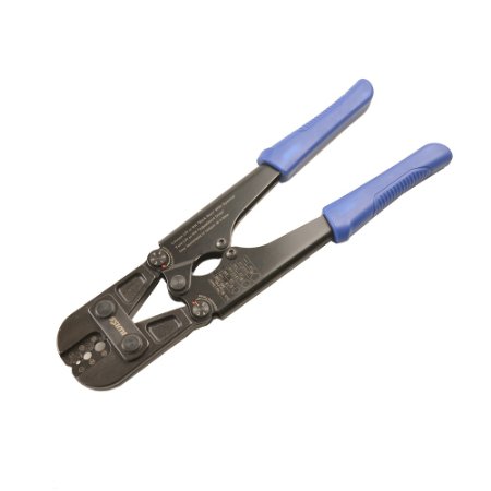 Wire Rope Crimping Tool for Crimping Copper and Aluminum Oval Sleeves and Stop Sleeves From 1/16" to 1/8"