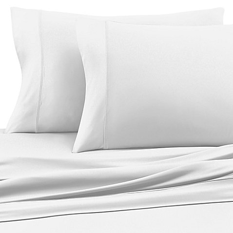 COOLEX Ultra-Soft Bed Sheet Set - Moisture Wicking, Wrinkle, Fade, Stain Resistant (King, White)