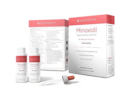 Nutrastim Anti-Aging Hair Growth Serum for Women 2% Minoxidil
