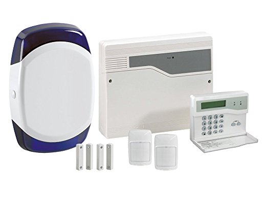 8 Zone Pet Tolerant Wired Alarm System HW8