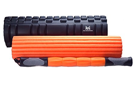 3 in 1 Foam Roller, muscle roller, yoga, gym, pilates, exercise, fitness, massage, home, stretch, pain relief