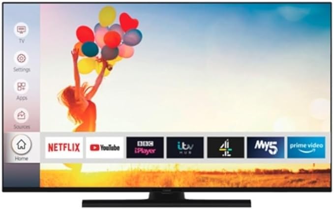 Digihome SMART 4K LED TV PTDR43UHDS5 43" Ultra HD Freeview Play (Renewed)