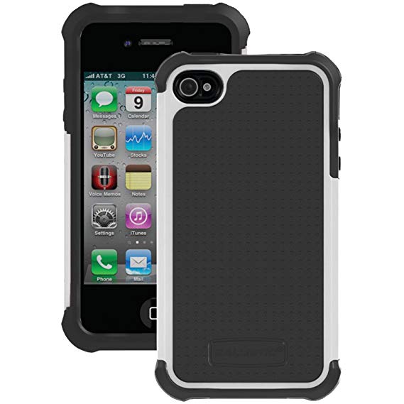 Ballistic SA0582-M045 iPhone 4/4S SG Case - 1 Pack - Retail Packaging - Gray