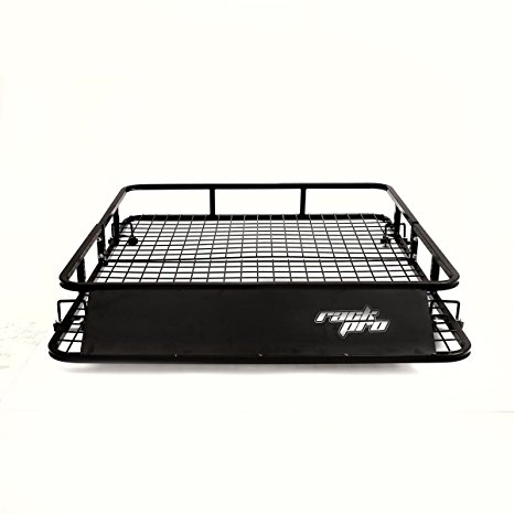 Goplus Universal Roof Rack Basket Car Top Luggage Carrier Cargo Holder Travel 48" x 40"