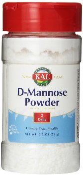 KAL D-Mannose 1600 mg Powder, Unflavored, 2.5 Ounce