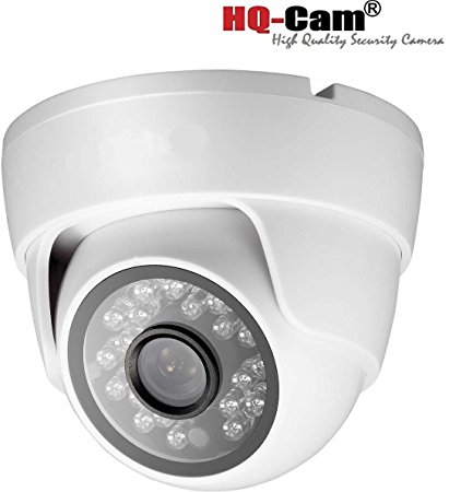 HQ-Cam® 700TV Lines 960H DSP IR Cut Filter High Resolustion Day Night Vision CCTV Infrared Home Security Camera 3.6mm Wide View Angle Lens Built-in Ip66 Weatherproof Day Night CCTV Home Video Security Camera