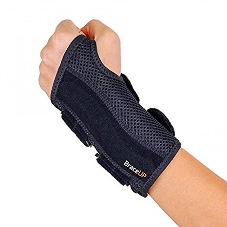 BraceUP Wrist Support Brace with Splints for Carpal Tunnel Arthritis