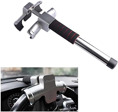 Steering wheel lockUniversal Anti Theft Lock Car Steering Wheel Lock Secure Anti-Theft Device with Keys