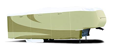 ADCO 32857 Designer Series Tan/White Tyvek 5th Wheel RV Cover