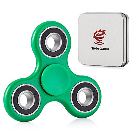 Tian Guan Fidget Spinner Toy, Hand Spinner Toy with Premium Hybrid Ceramic Bearing for Adults and Kids Spin Time 2-3 Minutes