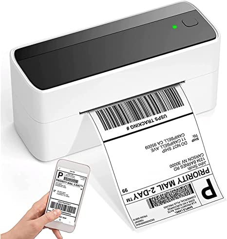 Wireless Thermal Label Printer, Phomemo Bluetooth Shipping Label Printer, Label Printer for Shipping Packages, Compatible with Shopify, Ebay, UPS, USPS, FedEx, Amazon & Etsy, Support Multiple Systems