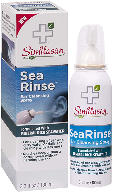 Similasan Searinse Ear Spray for Ear Cleaning and Ear Wax, 3.3 Ounce
