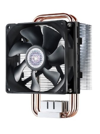 Cooler Master Hyper T2 - Compact CPU Cooler with Dual Looped Direct Contact Heatpipes