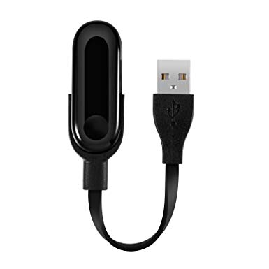 TOMALL USB Charger Cable for XIAOMI MI Band 3 Accessories Sports Wristband(No Tracker)