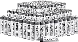 Amazon Basics - AA Industrial alkaline Batteries, 450 Count (3 Pack of 150)