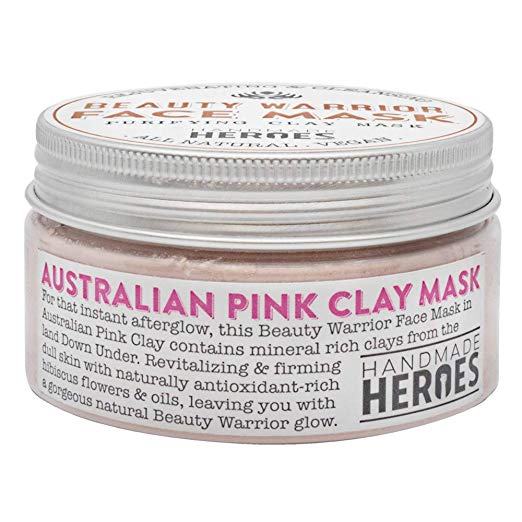 Australian Pink Clay Beauty Warrior Face Mask - All Natural and Vegan
