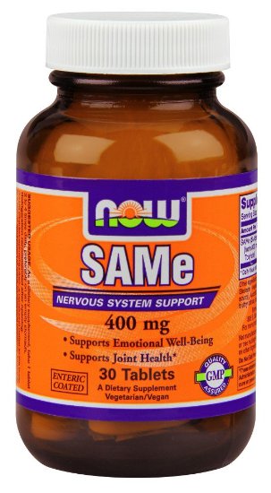 NOW Foods Sam-e 400mg 30 Tablets