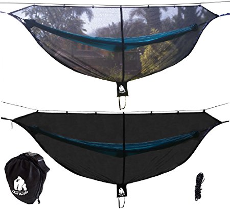 Chill Gorilla Defender 11' Bug Net - Compact, Lightweight. Fits ALL Camping Hammocks. [Essential Camping and Survival Gear]