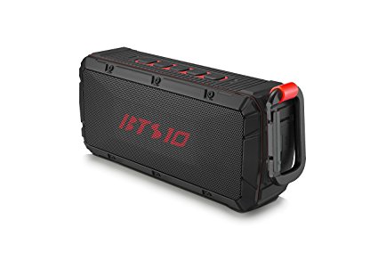 BW DISTRIBUTORS BTS 10 PORTABLE RUGGED BLUETOOTH SPEAKER - Superior Sound - Deep Bass - IPX6 Water Resistant - FM Radio - Mic for Hands Free Cellular - Micro SD - Aux Cord - Audio Anytime, Anywhere!