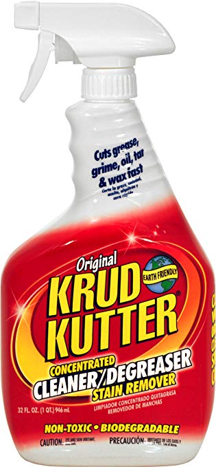 KRUD KUTTER KK32/6 Original Concentrated Cleaner/Degreaser, 32-Ounce, 6-Pack