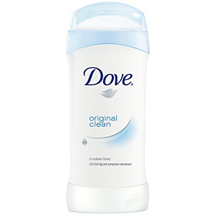 Dove Antiperspirant Deodorant, Original Clean 2.6 Ounce, (Pack of 6)