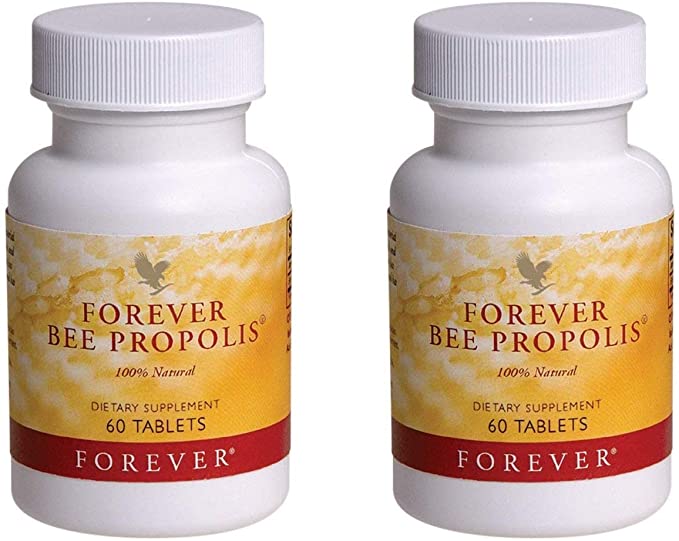 Forever Bee Propolis, Pack of 2 (120 Tablets)