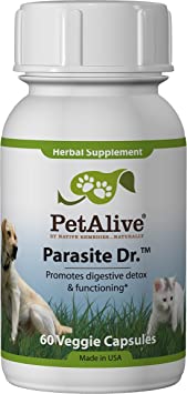 PetAlive Parasite Dr. -- 60 Veggie Capsules