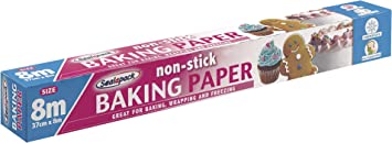 Sealapack Ready to USE Baking Paper, 37cm x 8 METRE ROLL, Brown, SAP015